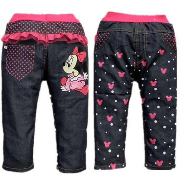 Calças Jeans Moda Infantil