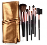 Kit 7 Pincéis Ouro