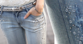 Calça Cristais Skinny