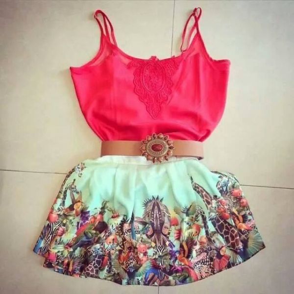 Vestido Luxo Animal