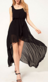 Vestido de Chiffon Maxi